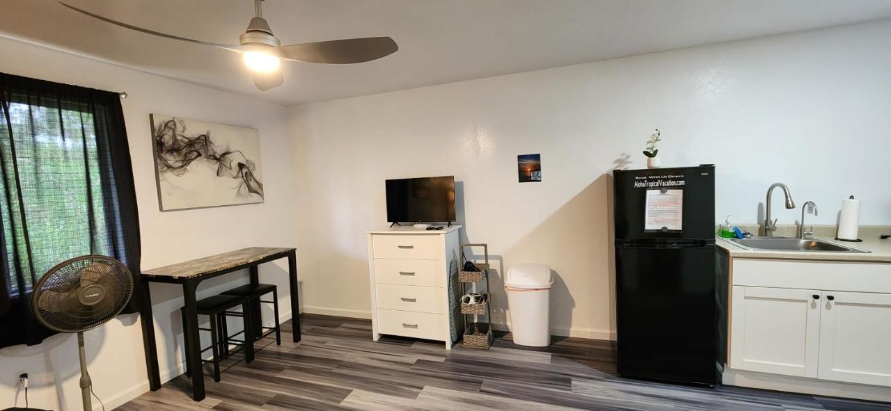 #2 Cozy Vacation Hideaway Self Checkin Studio Apt Keaau Exteriör bild